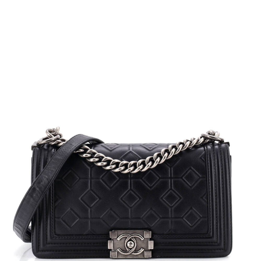 Chanel Arabesque Boy Flap Bag Embossed #266235C34B